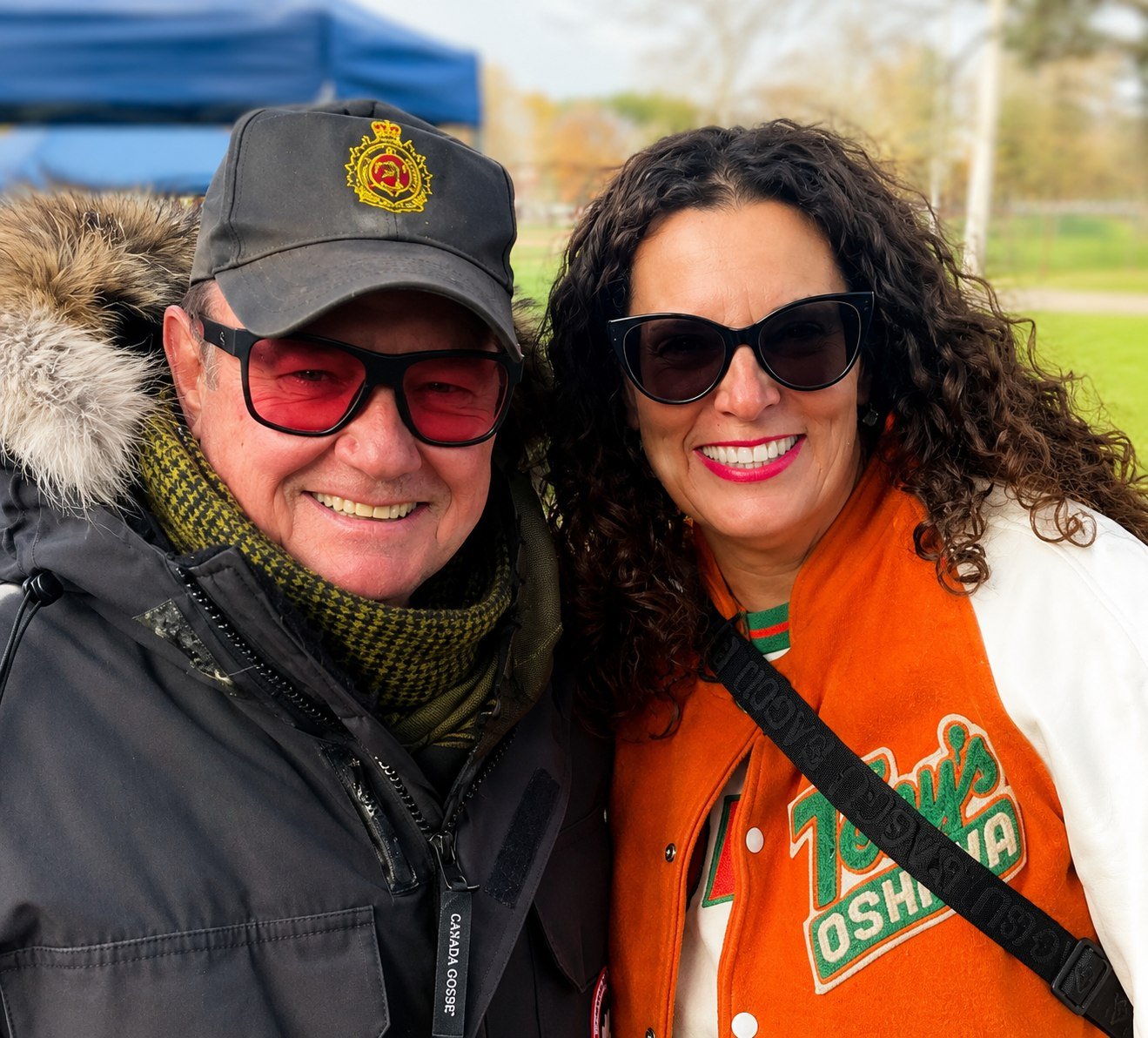 Dave Thompson at a community event